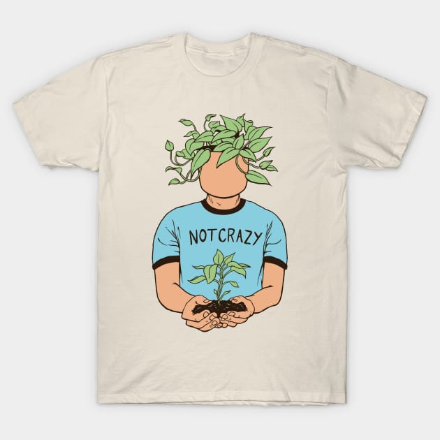 Plant Person T-Shirt by Vincent Trinidad Art